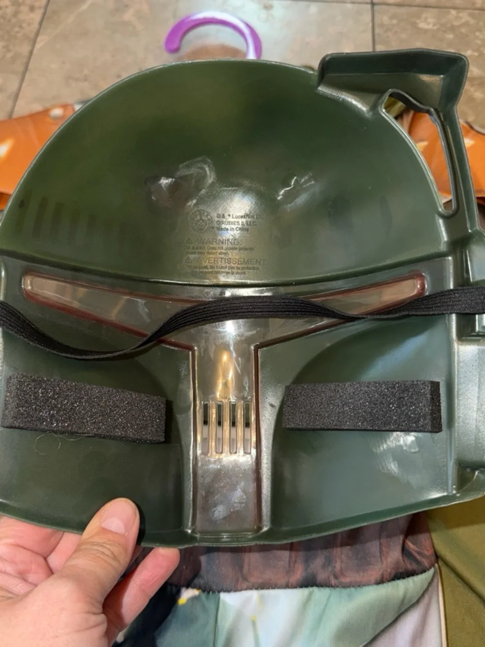 Star Wars Boba Fett Kids Costume Green, Orange, Brown